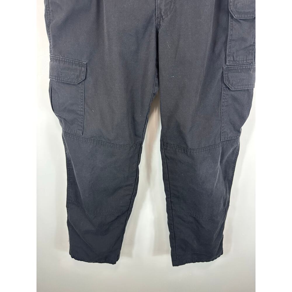 5.11 Tactical Taclite Pro Cargo Pants Black Ripstop Work Utility Size 34x31 - Picture 10 of 12